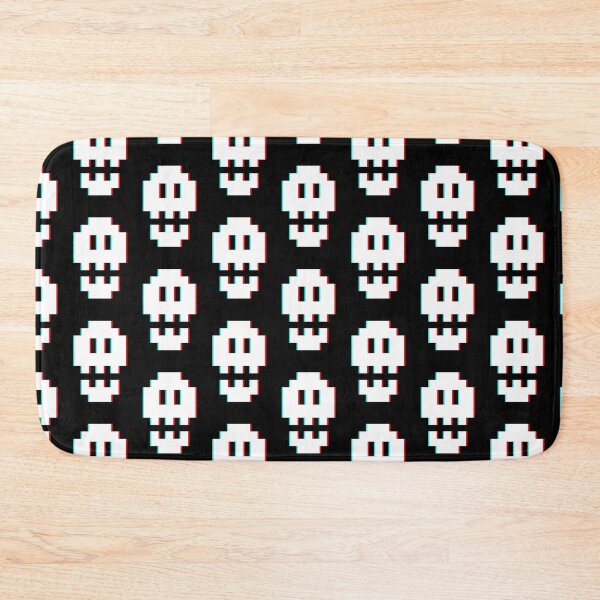 Item preview, Skull Pixel Screen designed and sold by RiciPaneto.