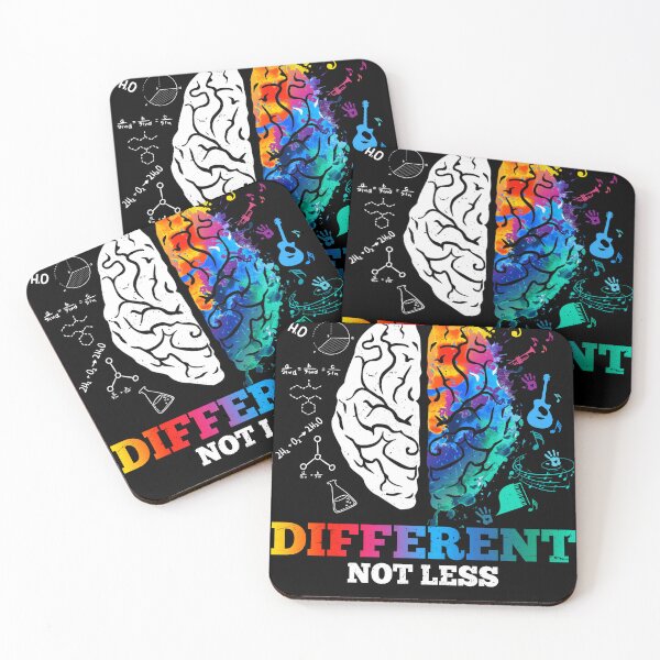 Item preview, Different Not Less Autism Awareness Autistic Life Genius Creative designed and sold by Master Jay.
