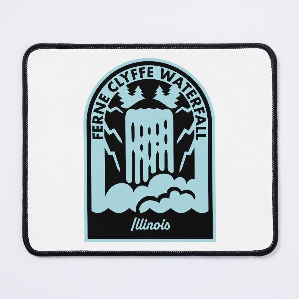 Item preview, Ferne Clyffe Waterfall Illinois designed and sold by HalpinDesign.