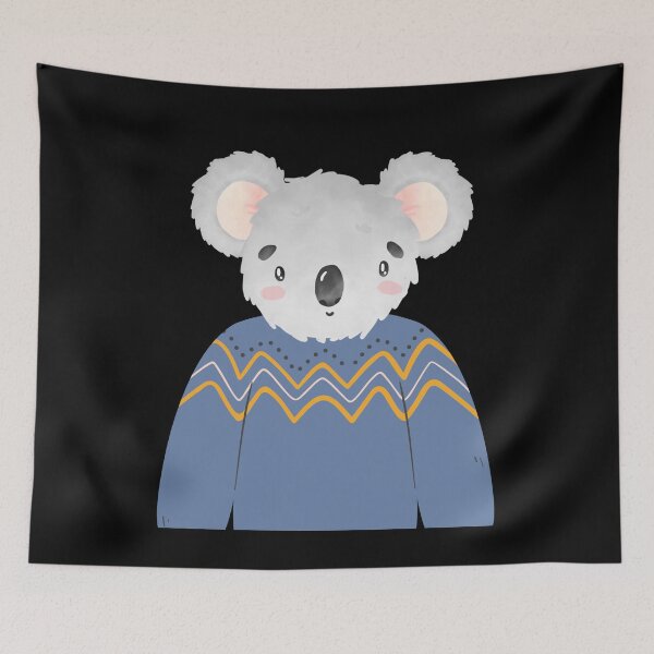 Item preview, koala in a sweater  t-shirt designed and sold by Magicalair.