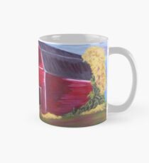 Fall and Spring Meet at the Barn Classic Mug