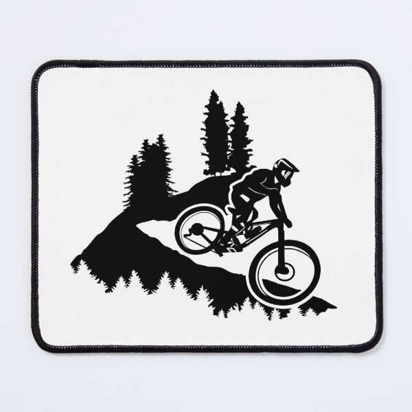 Item preview, Mountain biking, cycling, mountain biking designed and sold by claudiasartwork.