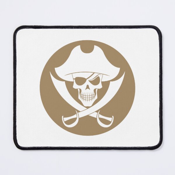 Item preview, Golden Jolly Roger designed and sold by lerdoberdo.