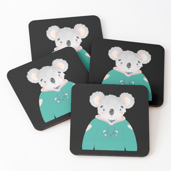 Item preview, koala wearing hoodie  t-shirt designed and sold by Magicalair.