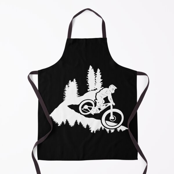 Item preview, Mountain biking, cycling, mountain biking - white designed and sold by claudiasartwork.