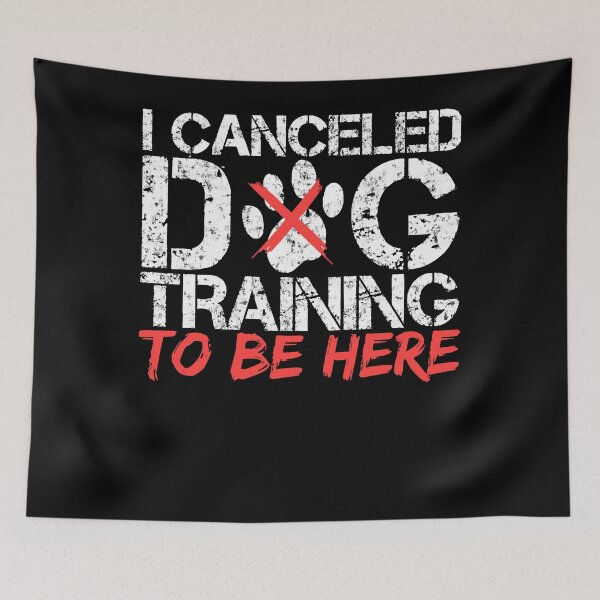 Item preview, I Canceled Dog Training T-Shirt designed and sold by bartholoer5335.