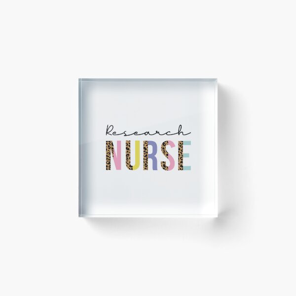 Item preview, Research Nurse Cute Leopard Design - Funny Gift For Research Nurse designed and sold by InspireShop.