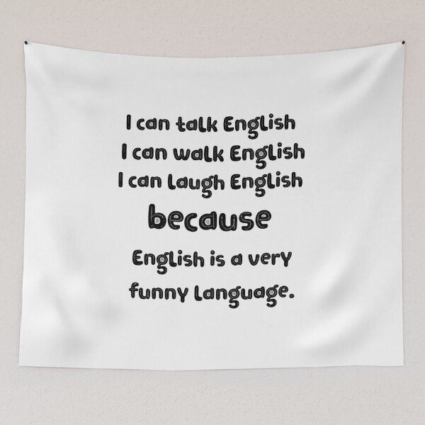 Item preview, Because english is a very funny language Classic T-Shirt designed and sold by JVAZ21.