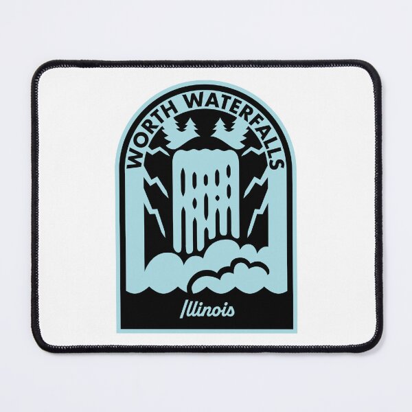 Item preview, Worth Waterfalls Illinois designed and sold by HalpinDesign.