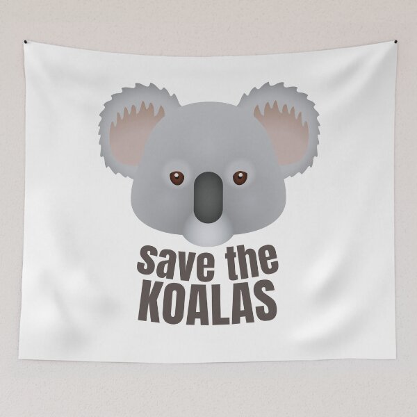 Item preview, save the koalas t-shirt designed and sold by Magicalair.