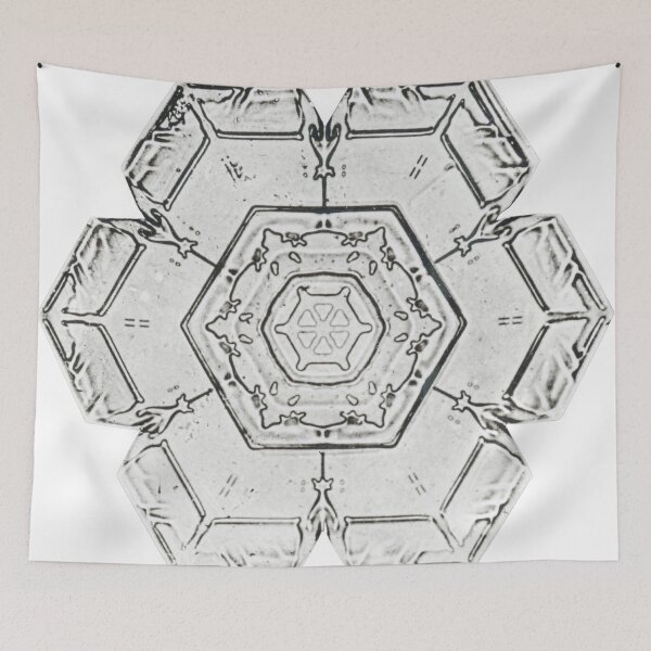 Item preview, Macro Snowflake Photo #8 by Wilson Alwyn Bentley designed and sold by Happy-Trails.