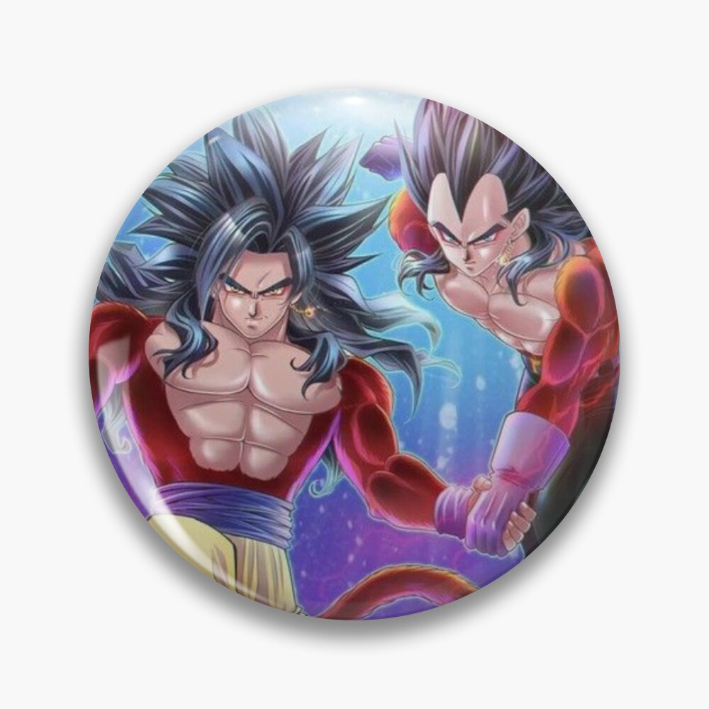 Super Saiyan 4 Goku Pin for Sale by BeeRyeCrafts