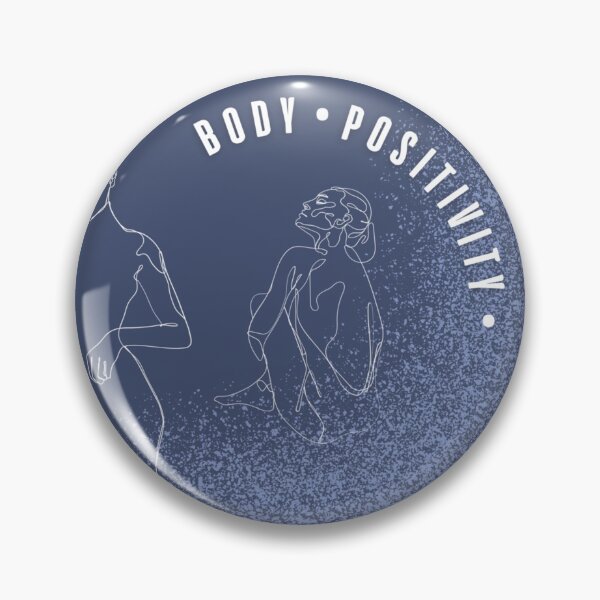 Item preview, Summer Body Positivity Figure in Navy Blue designed and sold by g-for-georgia.