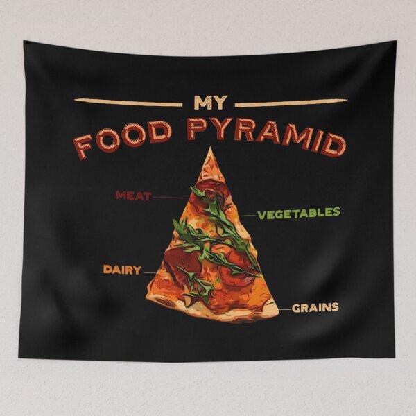 Item preview, Pizza is my food pyramid designed and sold by PincGeneral.