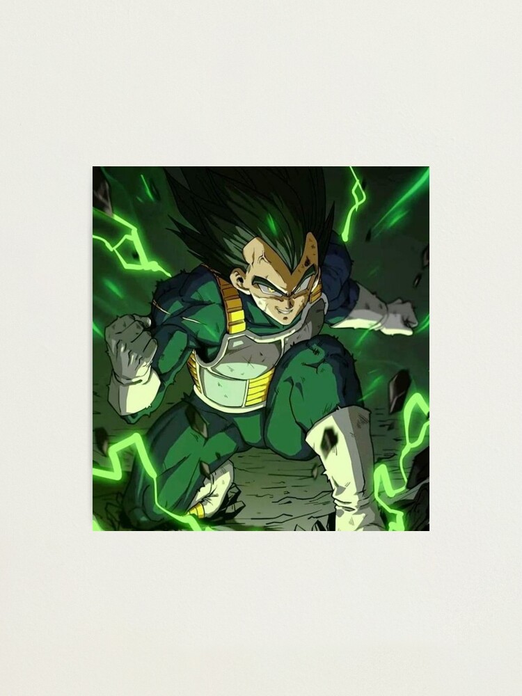 Vegeta Saiyan prince Photographic Print for Sale by Yashdusane