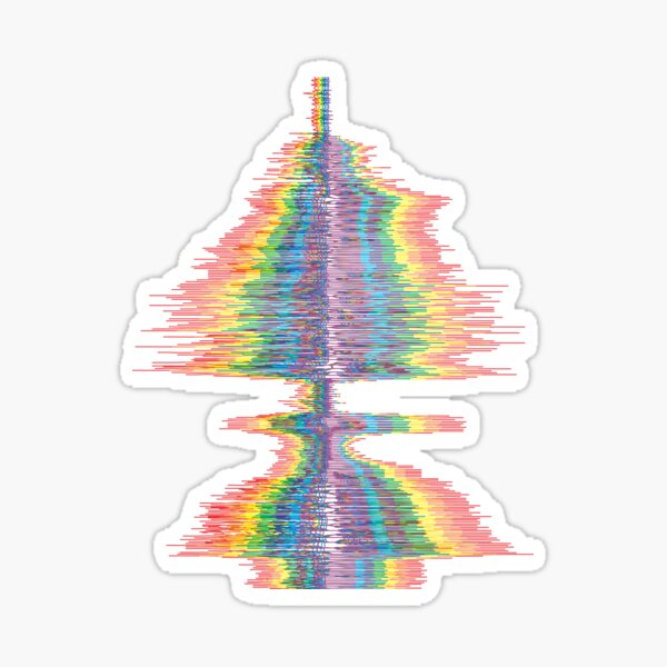 "It's a Lullaby, Roy G. Biv!" Sticker