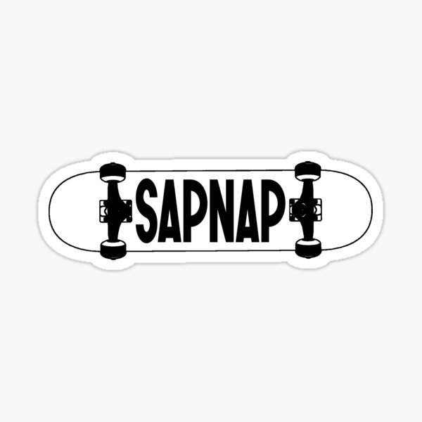 Sapnap skate Sticker