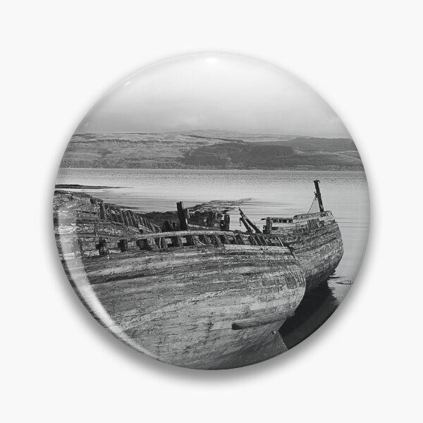 Item preview, Monochrome Fishing Boats, Isle of Mull designed and sold by Graz-Photos.