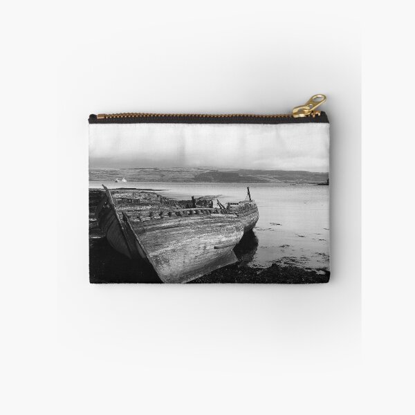 Item preview, Monochrome Fishing Boats, Isle of Mull designed and sold by Graz-Photos.