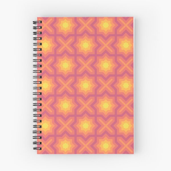 Item preview, Illuminating Fruit Dove Abstract Star Pattern designed and sold by PatternSalad.