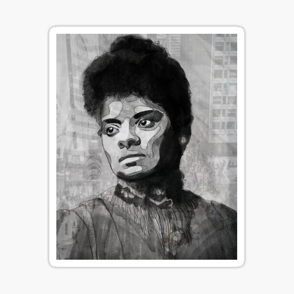 Vista previa del artículo con la obra «Ida B Wells (1)», diseñado y vendido por whereiswalder.