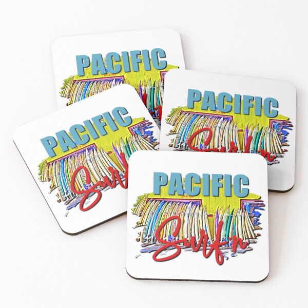 Item preview, Pacific Surfing Graphic designed and sold by NerdnGeekshop.