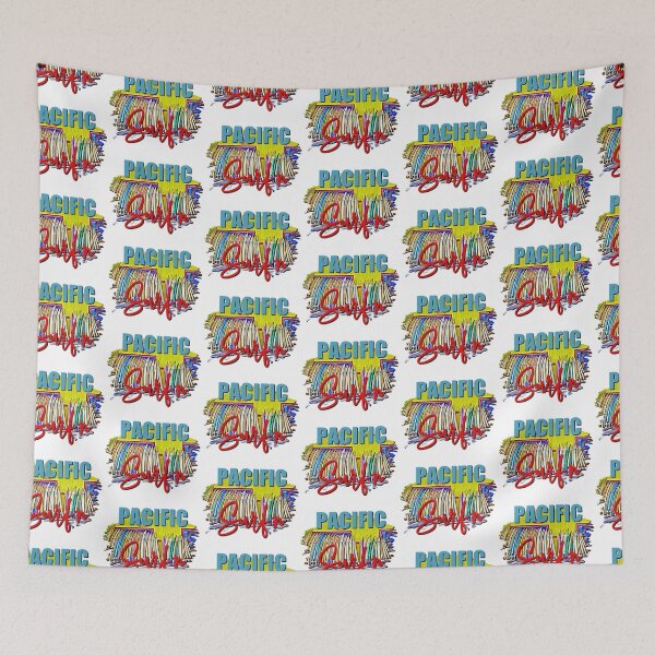 Item preview, Pacific Surfing Graphic designed and sold by NerdnGeekshop.