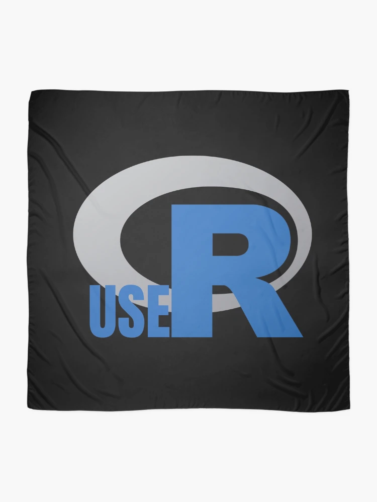 Thumbnail 2 von 3, Tuch, Programmiersprache R R-Logo designt und verkauft von Birdhead.