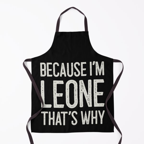 Item preview, Because I’m Leone That’s Why Funny Personalized Name designed and sold by MariosNydras.