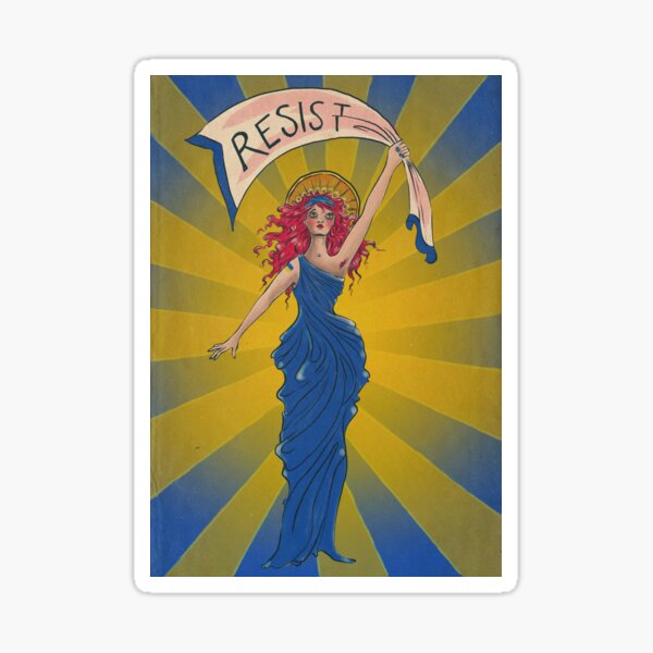 Ukraine Resist! Sticker
