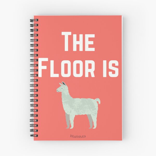 Item preview, The Floor Is Llama designed and sold by (Not) The Wednesday Shop.