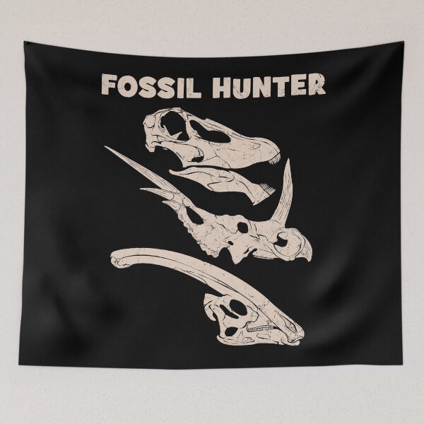 Item preview, Fossil Hunter Vegan Dinosaurs designed and sold by NicGrayGraphic.