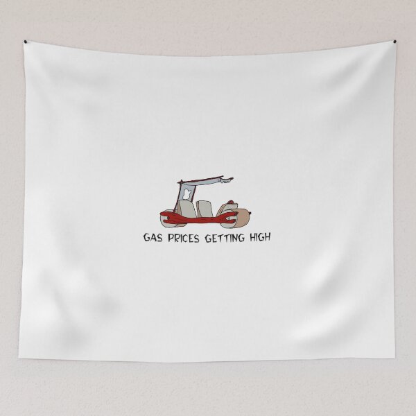 Item preview, Flintstones Car “Gas Prices Getting High” Design designed and sold by NottaDemigod.
