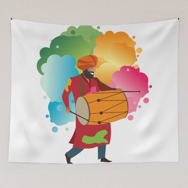 Item preview, Happy Holi  designed and sold by Trendy Design.