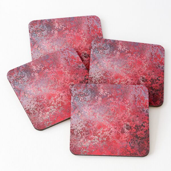 Item preview, Red Abstract Digital Art designed and sold by Thavi.