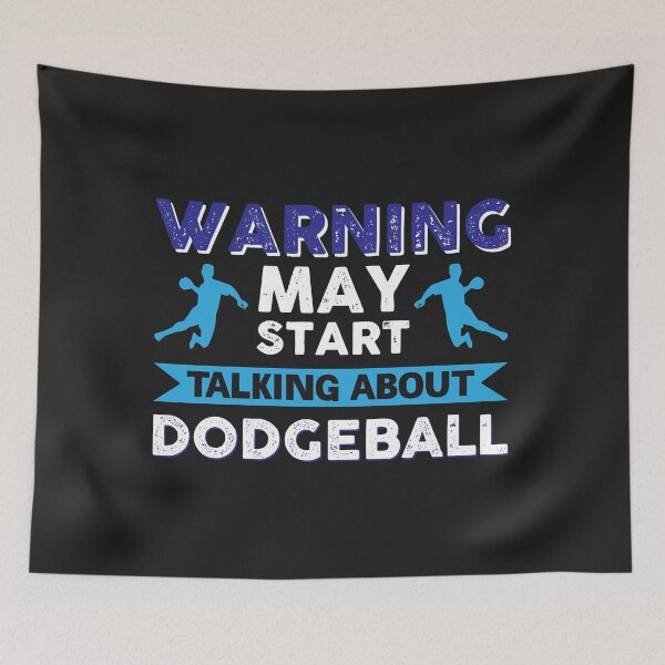 Item preview, Vwol Warning, May Start Talking About Dodgeball Long Sleeve designed and sold by olgacadb.