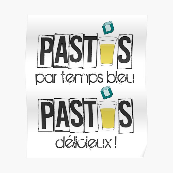 Pastis Posters Redbubble