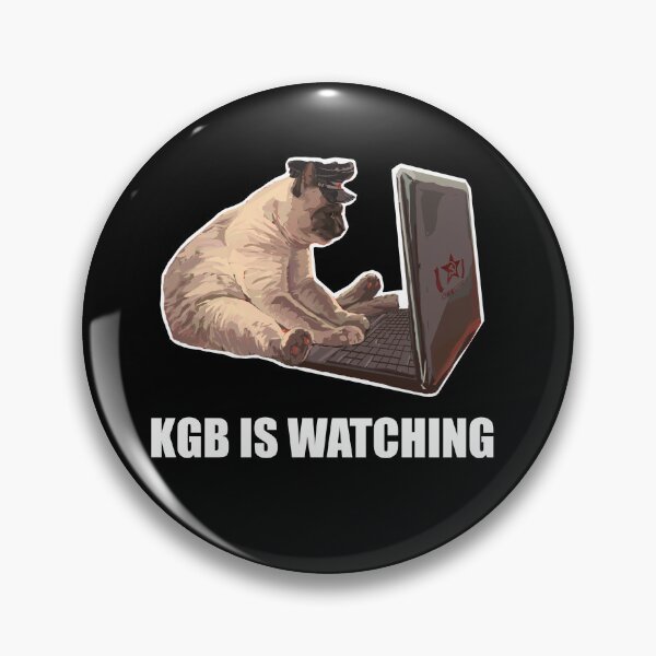 Item preview, Kgb is watching designed and sold by Pushi95.