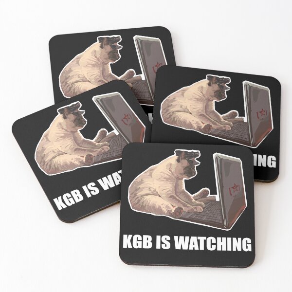 Item preview, Kgb is watching designed and sold by Pushi95.