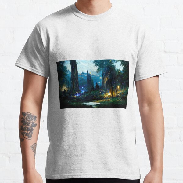 Walking into the forest of Elves Classic T-Shirt