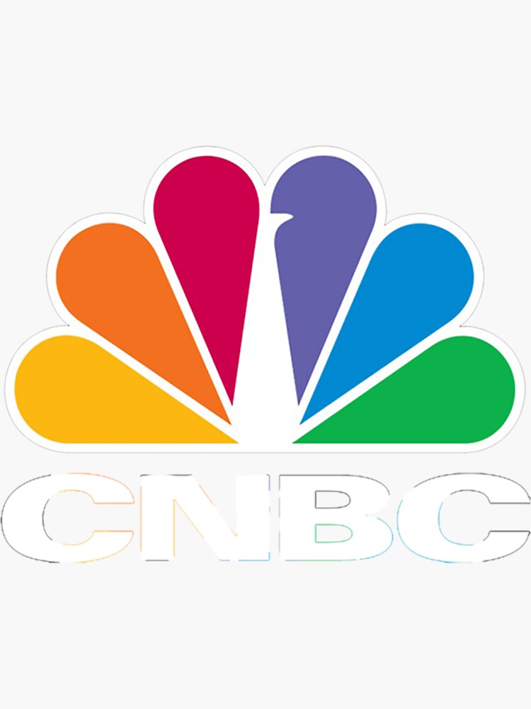 "CNBC Logo - White Essential T-Shirt" Sticker for Sale by SamuelSedivy ...