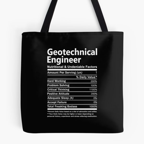 Item preview, Geotechnical Engineer T Shirt - Nutritional And Undeniable Factors Gift Item Tee designed and sold by averiarnol.