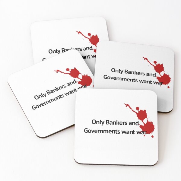 Item preview, Solo los banqueros y los gobiernos quieren la guerra designed and sold by LivEasy.