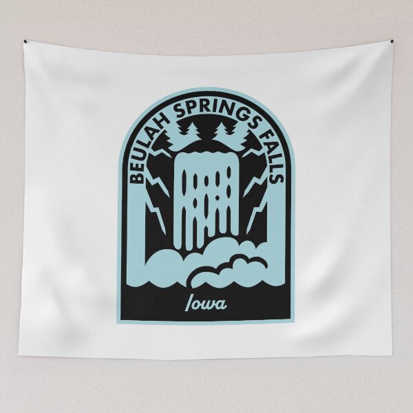 Item preview, Beulah Springs Falls Iowa designed and sold by HalpinDesign.