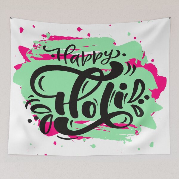 Item preview, Happy Holi 2022 designed and sold by Trendy Design.