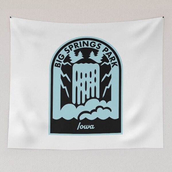 Item preview, Big Springs Park Iowa designed and sold by HalpinDesign.