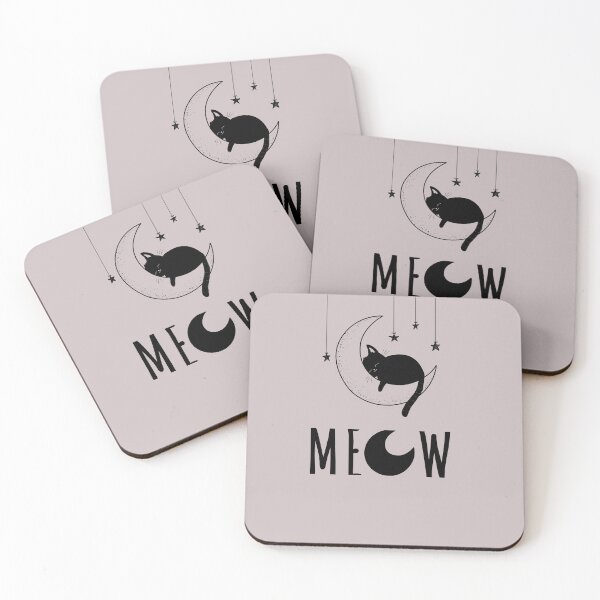 Item preview, Cute sleeping cat design meow products for cat lovers designed and sold by arastore.