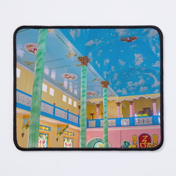 Item preview, Interior of the Cao Dai Temple, Long Xuyen, Vietnam designed and sold by Brian Shaw.