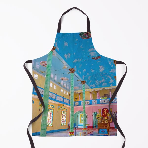 Item preview, Interior of the Cao Dai Temple, Long Xuyen, Vietnam designed and sold by Brian Shaw.