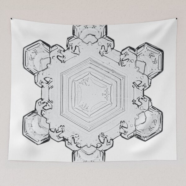 Item preview, Macro Snowflake Photo #10 by Wilson Alwyn Bentley designed and sold by Happy-Trails.